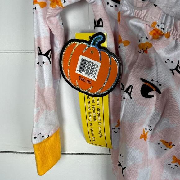 NWT-PJ's & Pumpkins 2 Piece Girls Long Sleeve Halloween Pajamas-4T - Picture 8 of 8